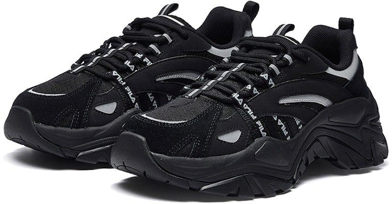 (W) FILA 鱼骨复古跑步鞋 F12W034120FBK Lookbook (W) FILA 鱼骨复古跑步鞋 F12W034120FBK