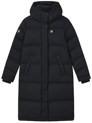 (W) FILA 健身運動 黑色長版連帽羽絨外套 冬季保暖款 A11W141916FBK Order (W) FILA 健身運動 黑色長版連帽羽絨外套 冬季保暖款 A11W141916FBK