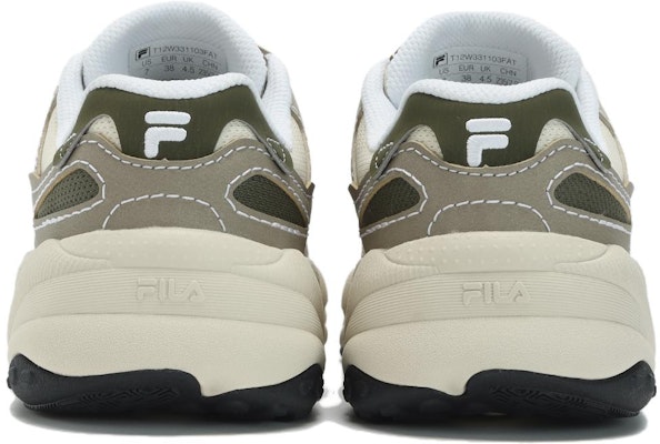 (W) FILA Flash Sneakers 'Putih Krim Hijau' T12W331103FAT Shop (W) FILA Flash Sneakers 'Putih Krim Hijau' T12W331103FAT