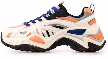 (Women) FILA Flatform Chunky Shoes White/Orange T12W034105FPG (Women) FILA Flatform Chunky Shoes White/Orange T12W034105FPG