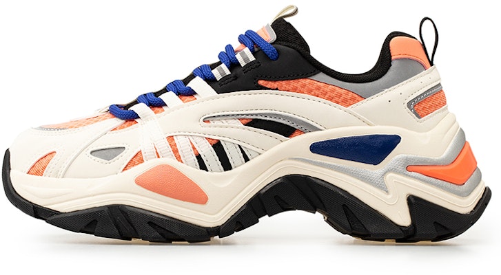 (Women) FILA Flatform Chunky Shoes White/Orange T12W034105FPG Buy (Women) FILA Flatform Chunky Shoes White/Orange T12W034105FPG