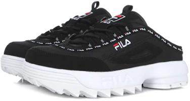Order Fila 斐樂 透氣輕便 厚底運動休閒鞋 黑白 韓版
