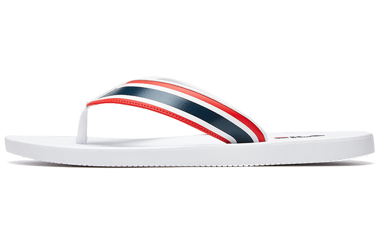 (Women) FILA flip-flops White/red/Black F12W024612FNR
