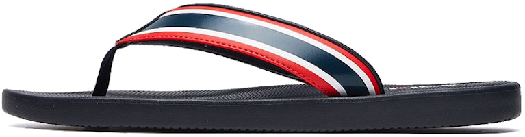 (Women) FILA Flip Flops Black/Red/White F12W024612FNV (Women) FILA Flip Flops Black/Red/White F12W024612FNV