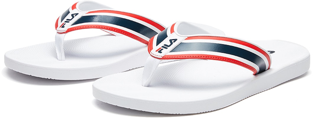 (W) Sandal Jepit FILA Putih/Merah/Hitam F12W024612FNR Order (W) Sandal Jepit FILA Putih/Merah/Hitam F12W024612FNR