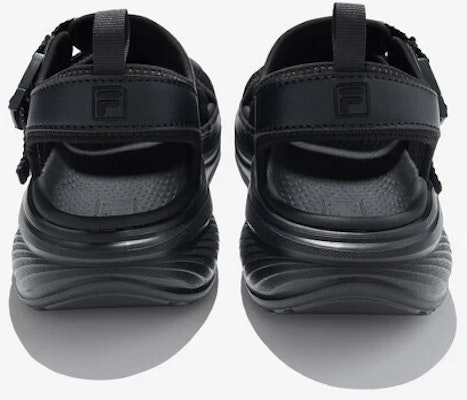 (Women) FILA Float Max Sandals Black/Black/Black 11001SM02779H001 Details for (Women) FILA Float Max Sandals Black/Black/Black 11001SM02779H001