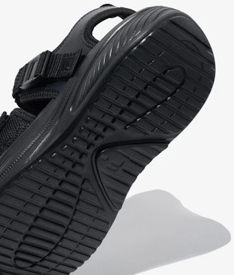 (Women) FILA Float Max Sandals Black/Black/Black 11001SM02779H001 Cheap (Women) FILA Float Max Sandals Black/Black/Black 11001SM02779H001