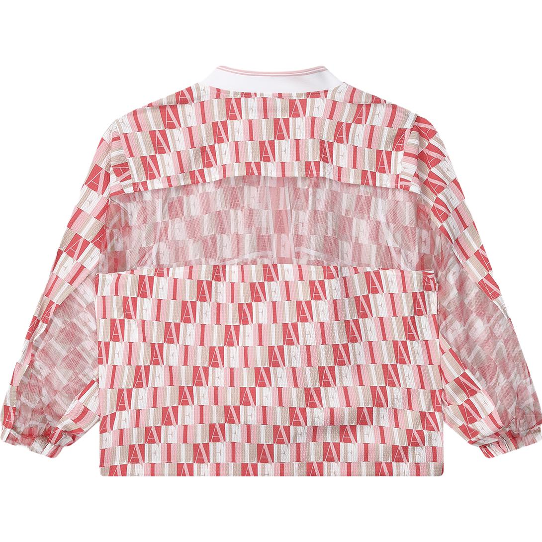 Lookbook (W) FILA Jaket Bomber Fesyen Kasual Tenunan Bunga F11W334705F-ZA