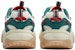 (W) FILA Fluid 4 Sneakers 'Krim Hijau Merah' F12W312101FCC