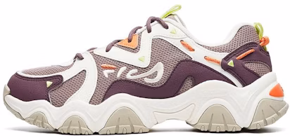 (Women) FILA Fluid 4 Cat Claw Fashion Shoes 'White Purple' F12W242101FFC (Women) FILA Fluid 4 Cat Claw Fashion Shoes 'White Purple' F12W242101FFC