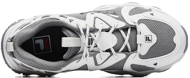 FILA斐樂 Fluid 4 復古 低幫 運動休閒鞋 女款 白灰 Lookbook FILA斐樂 Fluid 4 復古 低幫 運動休閒鞋 女款 白灰