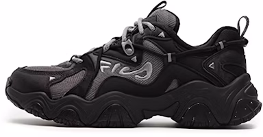 (Women) FILA Fluid 4 Sneakers 'Black Grey' F12W342117FWA (Women) FILA Fluid 4 Sneakers 'Black Grey' F12W342117FWA
