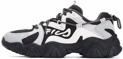 (Women) FILA Fluid 4 Sneakers 'Black Grey White' F12W332113FFC (Women) FILA Fluid 4 Sneakers 'Black Grey White' F12W332113FFC