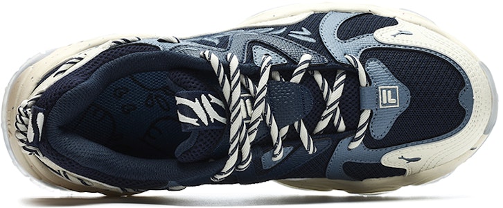 (W) FILA Fluid 4 运动鞋 '蓝白色' F12W242132FWD Lookbook (W) FILA Fluid 4 运动鞋 '蓝白色' F12W242132FWD