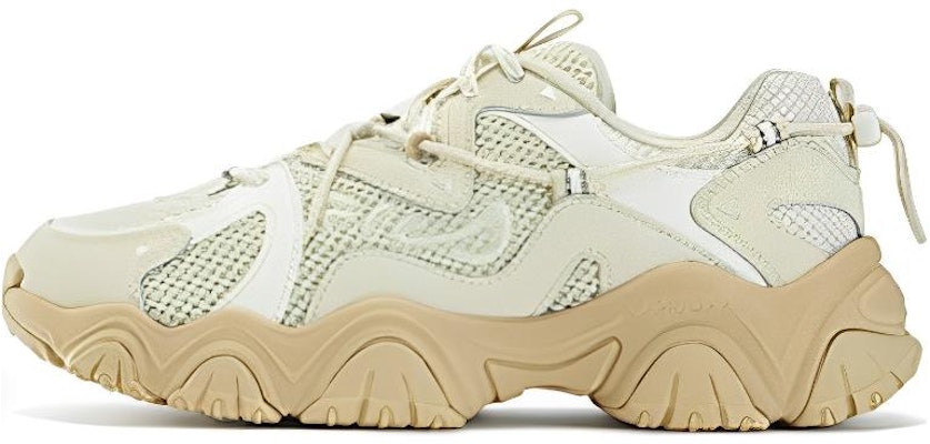 (Women) FILA Fluid 4 Sneakers 'Cream White Beige' F12W332113FAC Buy (Women) FILA Fluid 4 Sneakers 'Cream White Beige' F12W332113FAC