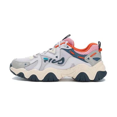 (W) FILA Fluid 4 Sneakers 'Grey Cream Red'
