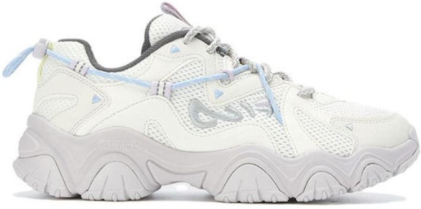 FILA斐樂 Fluid 4 防滑耐磨 低筒 運動休閒鞋 女款 奶白丁香灰 Order FILA斐樂 Fluid 4 防滑耐磨 低筒 運動休閒鞋 女款 奶白丁香灰