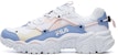 (W) FILA Fluid Low Tops Kasut Sukan Putih Biru Merah Jambu F12W114111FFL
