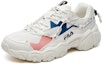 Order (W) Kasut Sukan FILA Fluid Low Tops Putih Biru F12W114111FWM