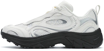(Women) FILA FLUXION Low-Top Retro Silver Casual Breathable Lightweight Shoes F12W532115FSV (Women) FILA FLUXION Low-Top Retro Silver Casual Breathable Lightweight Shoes F12W532115FSV
