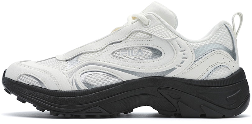 (Women) FILA FLUXION Low-Top Retro Silver Casual Breathable Lightweight Shoes F12W532115FSV Buy (Women) FILA FLUXION Low-Top Retro Silver Casual Breathable Lightweight Shoes F12W532115FSV