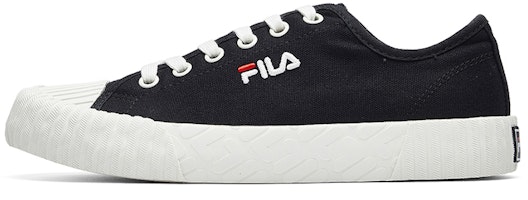 (Women) FILA Fmc Series Carve LowCanvas Shoes Black/White F12W034415FBK (Women) FILA Fmc Series Carve LowCanvas Shoes Black/White F12W034415FBK