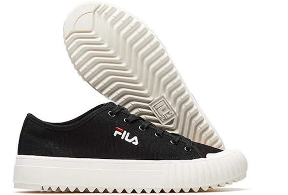 (W) FILA FMC カーブロウキャンバス (ブラック) F52W014404FBK Shop (W) FILA FMC カーブロウキャンバス (ブラック) F52W014404FBK
