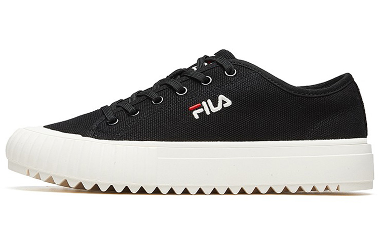 (Women) FILA Fmc Series Carve LowCanvas Shoes Black F52W014404FBK
