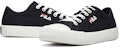 (W) FILA Fmc Series Carve Low Kasut Kanvas Hitam/Putih F12W034415FBK