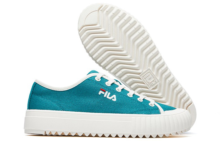 Shop (W) FILA FMC Series Trail Low Zapatillas de Lona Azul/Blanco F52W014404FTG