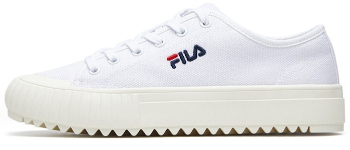 (W) FILA FMC系列低帮白色帆布运动鞋 F52W014404FWT Buy (W) FILA FMC系列低帮白色帆布运动鞋 F52W014404FWT