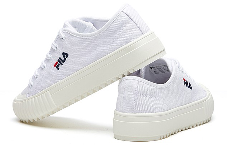 Lookbook (W) FILA FMC系列低帮白色帆布运动鞋 F52W014404FWT