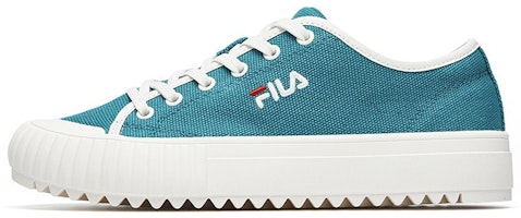 (Women) FILA Fmc Series Trail Low Canvas Shoes Blue/White F52W014404FTG (Women) FILA Fmc Series Trail Low Canvas Shoes Blue/White F52W014404FTG