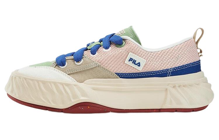(Women) FILA Fosso 'Pink Green Low-Top Canvas' F12W332301FOB