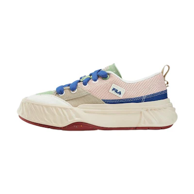 (W) FILA Fosso 'Pink Green Low-Top Canvas'