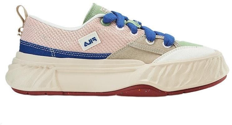 (W) FILA Fosso 'Pink Green Low-Top Canvas' Kanvas Rendah Pink Hijau F12W332301FOB Order (W) FILA Fosso 'Pink Green Low-Top Canvas' Kanvas Rendah Pink Hijau F12W332301FOB