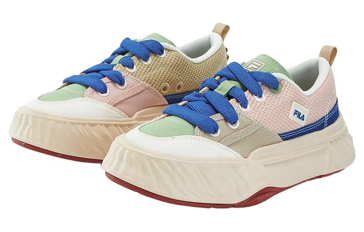 Lookbook FILA斐樂 Fosso 防滑耐磨 低筒 帆布鞋 女款 粉綠