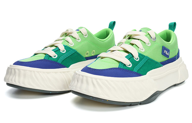 Order FILA斐樂 Fosso 低筒 帆布鞋 女款 藍綠色