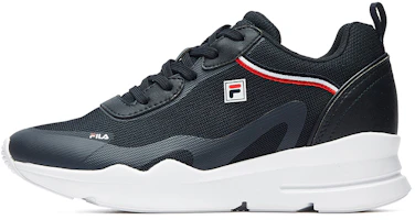 (Women) FILA Fpf Series Curve Black/White F12W024204FNV (Women) FILA Fpf Series Curve Black/White F12W024204FNV