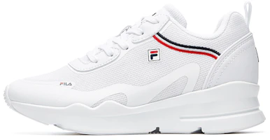 (Women) FILA Fpf Series Curve White F12W024204FWT (Women) FILA Fpf Series Curve White F12W024204FWT