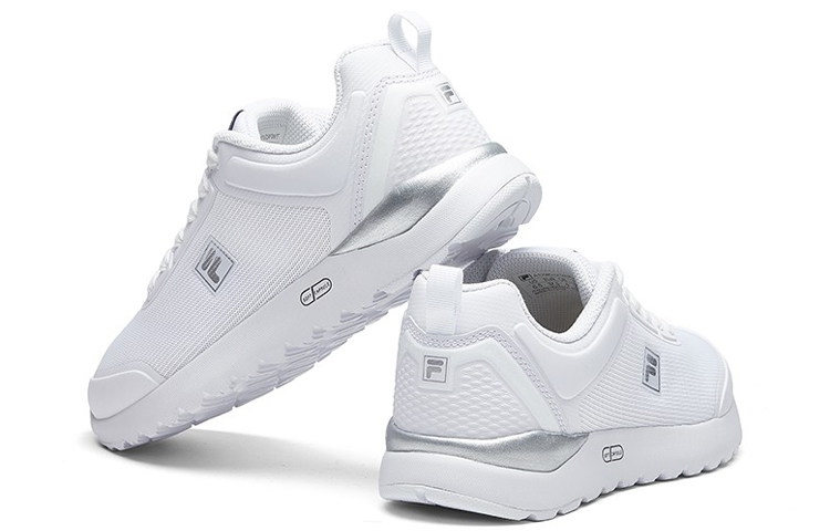Shop (W) Chaussures de Course FILA Fpf Series Blanc/Argent A12W012103FWT