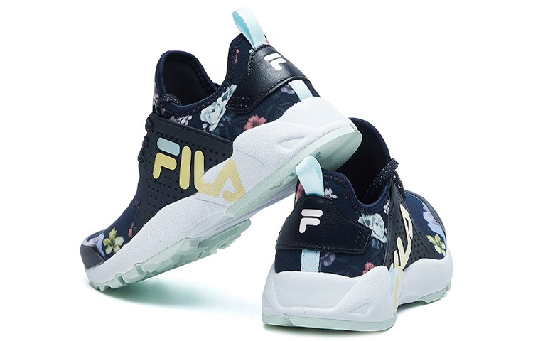 Lookbook (W) FILA Fpf Siri VNTG Hitam/Putih/Kuning F62W021103FNG