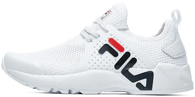 (Women) FILA Fpf Series VNTG White/Black/Red F62W021103FWT (Women) FILA Fpf Series VNTG White/Black/Red F62W021103FWT