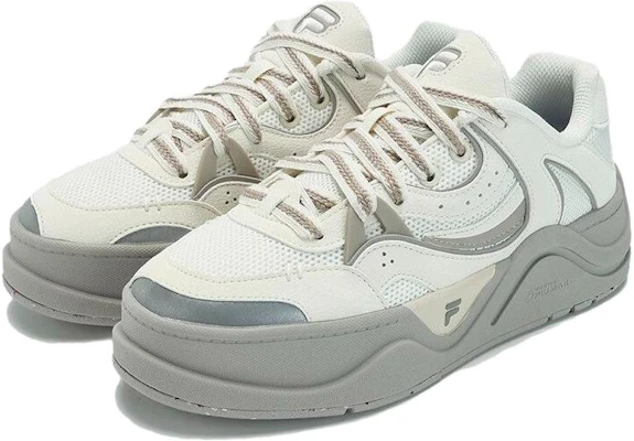 (W) Sepatu Skate FILA FUSION 50-50 'Putih Abu-Abu' T12W332201FWA Lookbook (W) Sepatu Skate FILA FUSION 50-50 'Putih Abu-Abu' T12W332201FWA