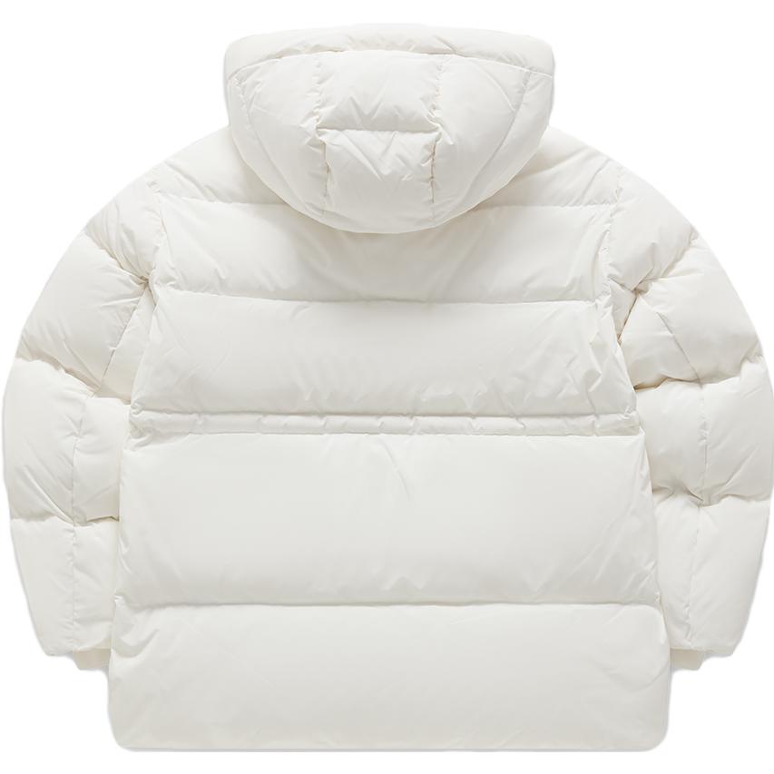 Lookbook (W) FILA Fusion 2023冬季连帽宽松羽绒服时尚保暖外套. T11W345910F-WT