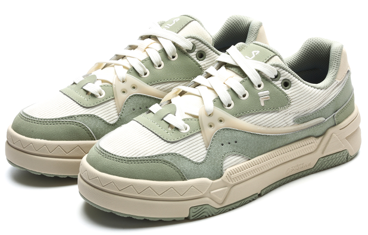 Order FILA FUSION斐樂潮牌 Bank 板鞋 女款 白綠