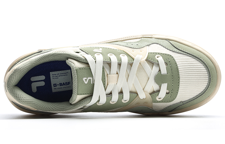 Lookbook FILA FUSION斐樂潮牌 Bank 板鞋 女款 白綠