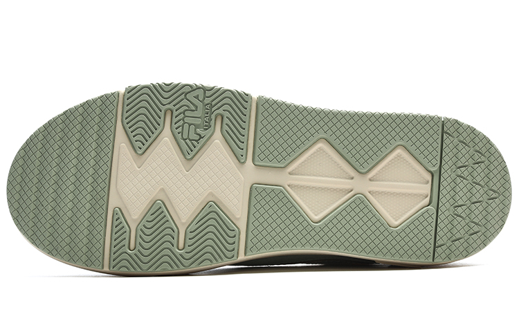 Purchase FILA FUSION斐樂潮牌 Bank 板鞋 女款 白綠