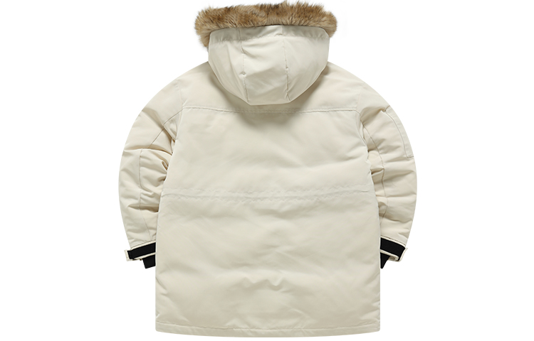 Lookbook (Women) FILA Fusion  Baseball Series Parka Multi-Pocket Down Jacket Stone Beige T11W145902F-IY