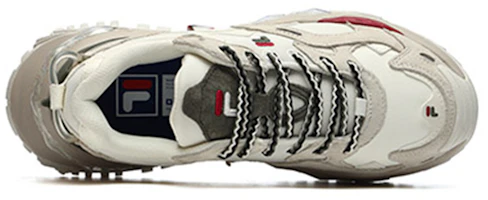 Lookbook (W) Sneakers FILA FUSION Bianco 'Putih Beige' T12W219102FRD